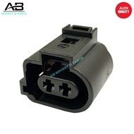 2 Pin Volkswagen ,Jetta ,Golf ,Audi B8 B7 A4, A3 8P Diverter Valve (1J0 973 722A) Socket Connector