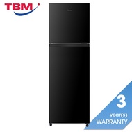[Klang Valley Delivery Only] Hisense RT220N4ABN 2 Doors Fridge 206L Inverter R600A Black Metal
