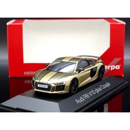 [M.A.S.H] Herpa 1/43 Audi R8 V10 plus Coupe gold Plating