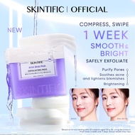 [New Launch] SKINTIFIC AHA BHA PHA Exfoliating Toner Pads 130ml for Pore Purifying&Skin Smooth&Brigh