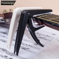 FOREVERGO Professional Ukulele Capo Music Classic Single-handed Quick Change Capo For Guitar Playing Guitar Accessories K3T7