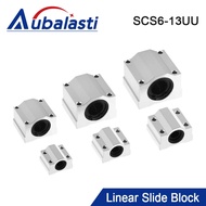 4Pcs Linear Motion Ball Bearing Slide Block Bushing SCS6UU SCS8UU SC10UU SCS12UU Linear Shaft CNC 3D