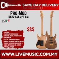 Charvel Pro-Mod DK22 SSS 2PT CM Electric Guitar, Natural