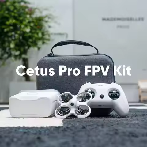 BETAFPV Cetus Pro FPV Kit Brushless RTF Quadcopter with LiteRadio 2 SE VR02 FPV Goggles 1S Lite 1-2S