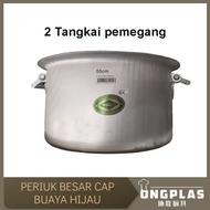 😎READY STOCK😎SAIZ 55CM-95CM/ PERIUK CAP BUAYA HIJAU/PERIUK CATERING/ KENDURI/ TEBAL/ PERIUK BESAR /R