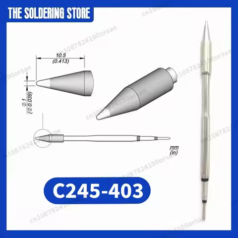 C245 403 Cartridge for JBC SUGON AIFEN A9/A9pro T245 Soldering Handle, жало C245 Tip Replacement Acc