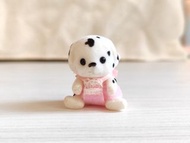 (絕版) 森林家族公仔 Sylvanian Families 斑點狗寶寶 (有瑕疵的, 請看清照片, 不退不換)