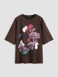 Cider Mushroom Graphic Short Sleeve Tee