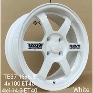 TE37 RAYS WHEEL FLOWFORMING WHEEL LIGHT WEIGHT 15X6.5