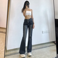 Amyway Sexy Hot Girl Unique Belt Slimmer Look Separated Line Slightly Fit Slim-fit Long Legs Distres