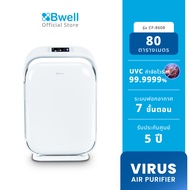Bwell เครื่องฟอกอากาศขนาด 40-80 ตรม. 7 ขั้นตอน รุ่น CF-8608 สินค้าตัวโชว์ ลด 50%