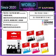 CANON Genuine Ink PGI-725 CLI-726 PGI725 CLI726 PGI 725 CLI 726 PGI-725BK CLI-726BK CLI-726C CLI-726