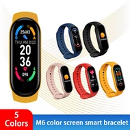 M6 Smart Bracelet Multi-Function Heart Rate Blood Pressure Monitor Step Music Sleep Monitoring Smart Fitness Sports Watch Life