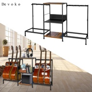 [Cuticate1] Guitar Stand Hold 6 Guitars Guitar Holder Multiple Guitar Rack for Guitar Amp