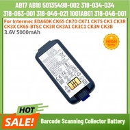 High Quality 3.6V 5000mAh AB17 AB18 50135498-002 318-034-034 Battery for Intermec CK70 CK71 CK75 EDA
