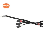 RC Car Upgrade 4WS Control Board Servo Control Cable Kit  for SCX24 TRX4M DVC10 RC Car Upgrade Parts