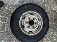 Ford 福特 載卡多 鐵圈 輪胎 備胎 185 14 二手 中古（ 螺絲） 請看拍賣檔案商品說明
