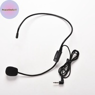 PeaceShells Vocal Wired Headset Microphone microfono For Voice Amplifier Speaker Mike SG