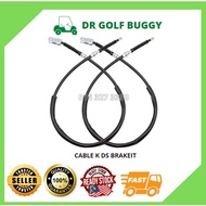 GOLF BUGGY CLUB CAR GAS,ELECTRIC DS BRAKE CABLE KIT (102022101)