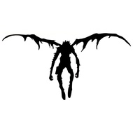 Death Note Ryuk Fashion Vinyl Car Sticker Car-Styling Black/Silver S3-4993