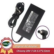 Genuine Chicony 150W 20V 7.5A A18-150P1A AC Adapter Charger For System 76 Gazelle (gaze17) i7-127000