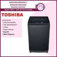 Toshiba 13.0 / 14.0KG (UFB) GREATWAVES Washer - AW-DUM1400LM(SG) / AW-DUM1500LM(SG)