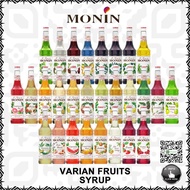 MONIN SYRUP SIRUP MONIN ALL VARIAN / MONIN AGAVE / MONIN ALMOND / MONIN COKLAT / MONIN LECI / KIWI