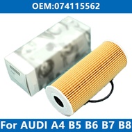 น้ำมันรถยนต์ชุดฟิลเตอร์038115466 074115562สำหรับ AUDI A3 A4 B5 B6 B7 A6 C5 1.9TDI 2.0TDI Avant 1996-