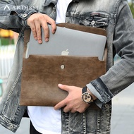✡ Sleeve Case For ( Book Ipad ) Air M1 M2 Pro 13 3 13.6 14 2 12 9 Inch Cover Bag Leather Men's