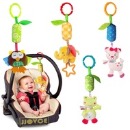 New Baby Crib Stroller Cot Buggy Pram Car Seat Revolving Hanging Rattles Dangle Baby Toy Infant Mobi