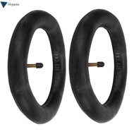 HCYEOU 2 Pcs Inner Tube, Angled Valve Black Electric Scooter Inner Tube, Durable Butyl Rubber Replac