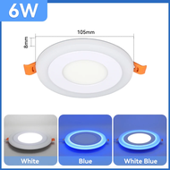 【More Suitable】 Ceiling Light LED 2 Colors Panel Chandelier Interior Lustre Home Dinning Room Decor 