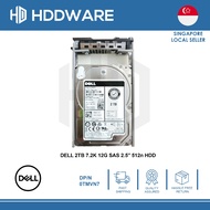 DELL 2TB 7.2K 12G SAS 2.5'' 512n HDD // 0TMVN7 // TMVN7 // ST2000NX0463