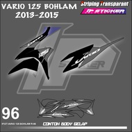 HONDA VARIO 125 MOTORCYCLE STRIPING STICKER BULB VARIO 125 BULBHONDA - SIMPLE GRAPHIC LIST VARIATION