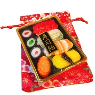 Direct from Japan Sushi Candy Japanese souvenir that foreigners will love Comes with a Japanese patt