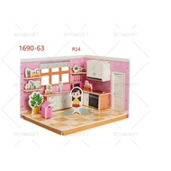 3D children's puzzle toys, children's puzzle toys, home house