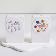 Disney經典-牡蠣寶寶們22.5W折疊式三合一Qi2磁吸支架無線充電器