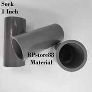 Sock PVC 1'' AW RUCIKA - 1 INCH PRALON CONNECTION - 1 INCH PIPE CONNECTION