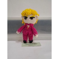 Crochet Amigurumi Doll Animation Giorno Giovanna