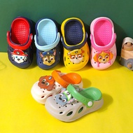 A-🍎Genuine Paw Patrol Baby Hole Shoes Summer Children's Slippers Non-Slip Soft Bottom Girls' Home Beach Shoes Sandals TU