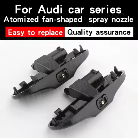 For Audi Front Windshield Washer Nozzles Jet Heated Windscreen Glass Wiper Spray Nozzles A1 A3 A4 B8