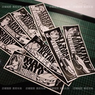 Initial D Car Sticker Fujiwara Takusuke AE86 Ryosuke Takahashi FC3S Keisuke Takahashi FD3S JDM Car S