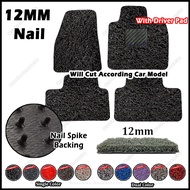 For Proton Exora (7 Seater) Carpet 12MM 18MM Magic Grip Nail Spike Customized PRE CUT Carpet Car Kar