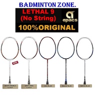 Apacs Lethal 9 Series (4UG2) (1pcs) (No String) Badminton Racket