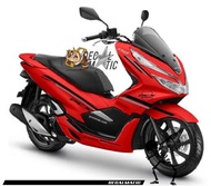 Lis Cutting stiker PCX 150 Merah termurah