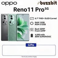 OPPO Reno11 5G  / Reno11 Pro 5G | 【12GB + 256GB / 512GB】 | 1 Year OPPO Malaysia Warranty