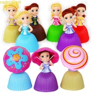 CODECOVEI Cupcake Princess Dolls, Cupcake Princess Cupcake Mini Dolls, Kawaii Transformed Scented Ma
