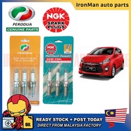 PERODUA / NGK AUTOMOTIVE CAR ENGINE PARTS CAR SPARK PLUG AXIA LKR6C NGK GENUINE PARTS (3PCS) (69710-
