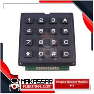 Keypad Rubber Matrix 4x4