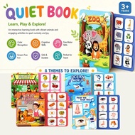Montessori Busy Book 3+ Years | Toddler Early Education Toy